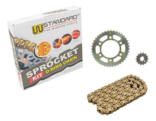 KIT TRASMISION YAMAHA FZ 16 WSTANDARD CADENA CORONA PIÑON