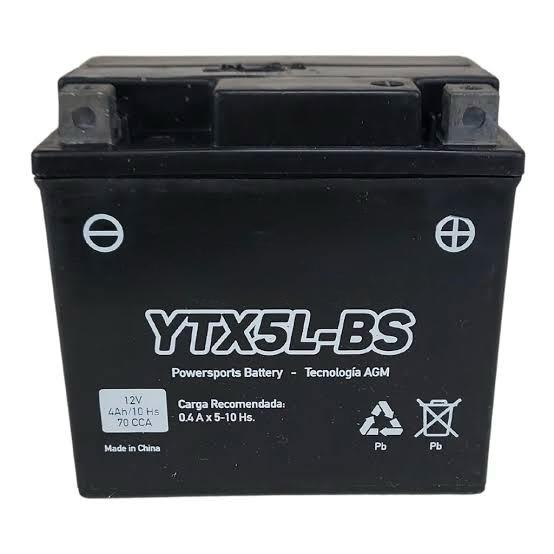 BATERIA YTX5 LBS GENERICA