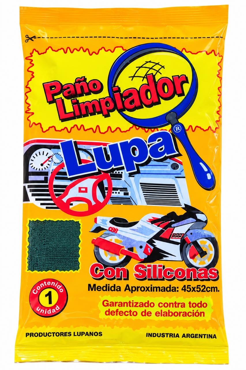 PAÑO LUPA SILICONADO VERDE NRO707
