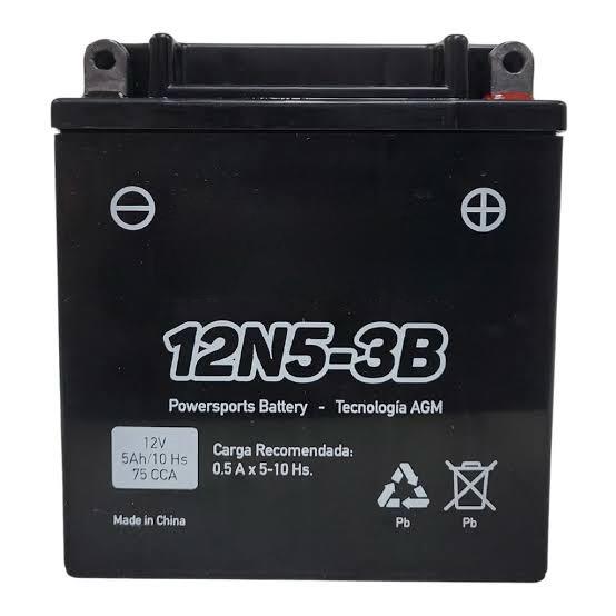 BATERIA 12N5 3B GENERICA