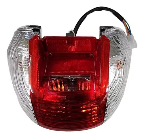 FAROL TRASERO MOTO 110 ROJO