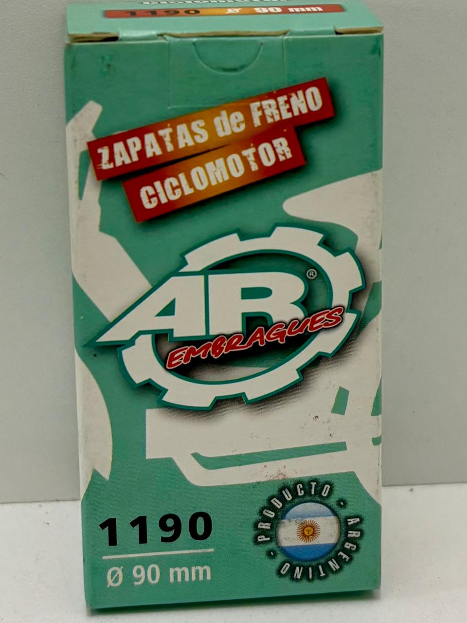 ZAPATA FRENO 90 ZANELLA DUE AR NRO696
