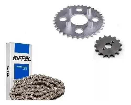 KIT TRASMISION DAX/DAY RIFFEL CADENA CORONA PIÑON