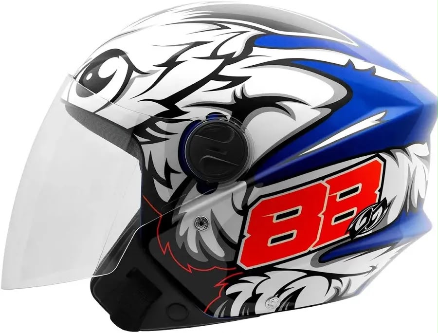 CASCO ABIERTO PRO TORK GP88 AZUL S