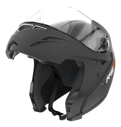 CASCO REBATIBLE HAWK RS5 NEGRO MATE S