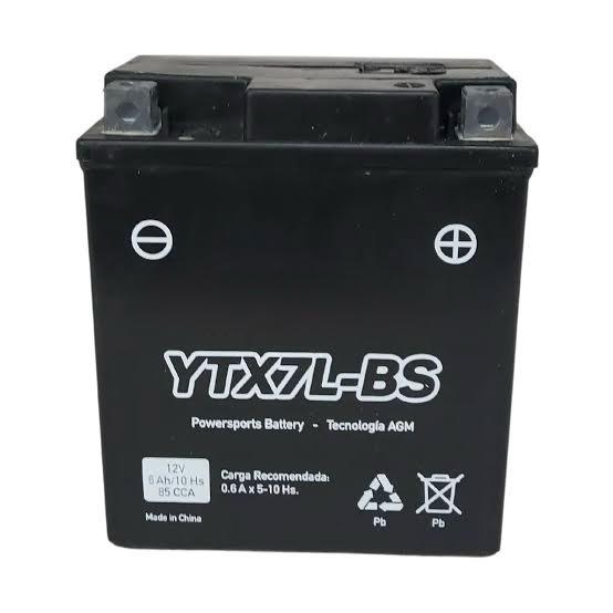 BATERIA YTX7L-BS YAMAHA NEW CRYPTON GENERICA
