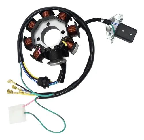 ESTATOR ZANELLA RX 150 8 BOBINA 3 AGUJERO CH NRO655