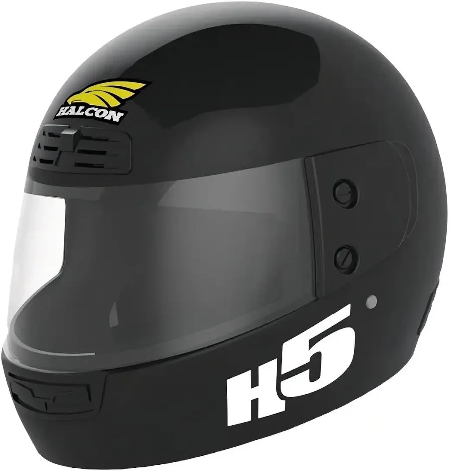 CASCO INTEGRAL H5 NEGRO M