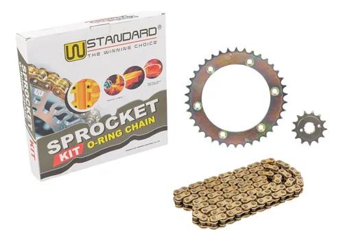 KIT TRASMISION HONDA TORNADO 250 WSTANDARD CADENA CORONA PIÑON
