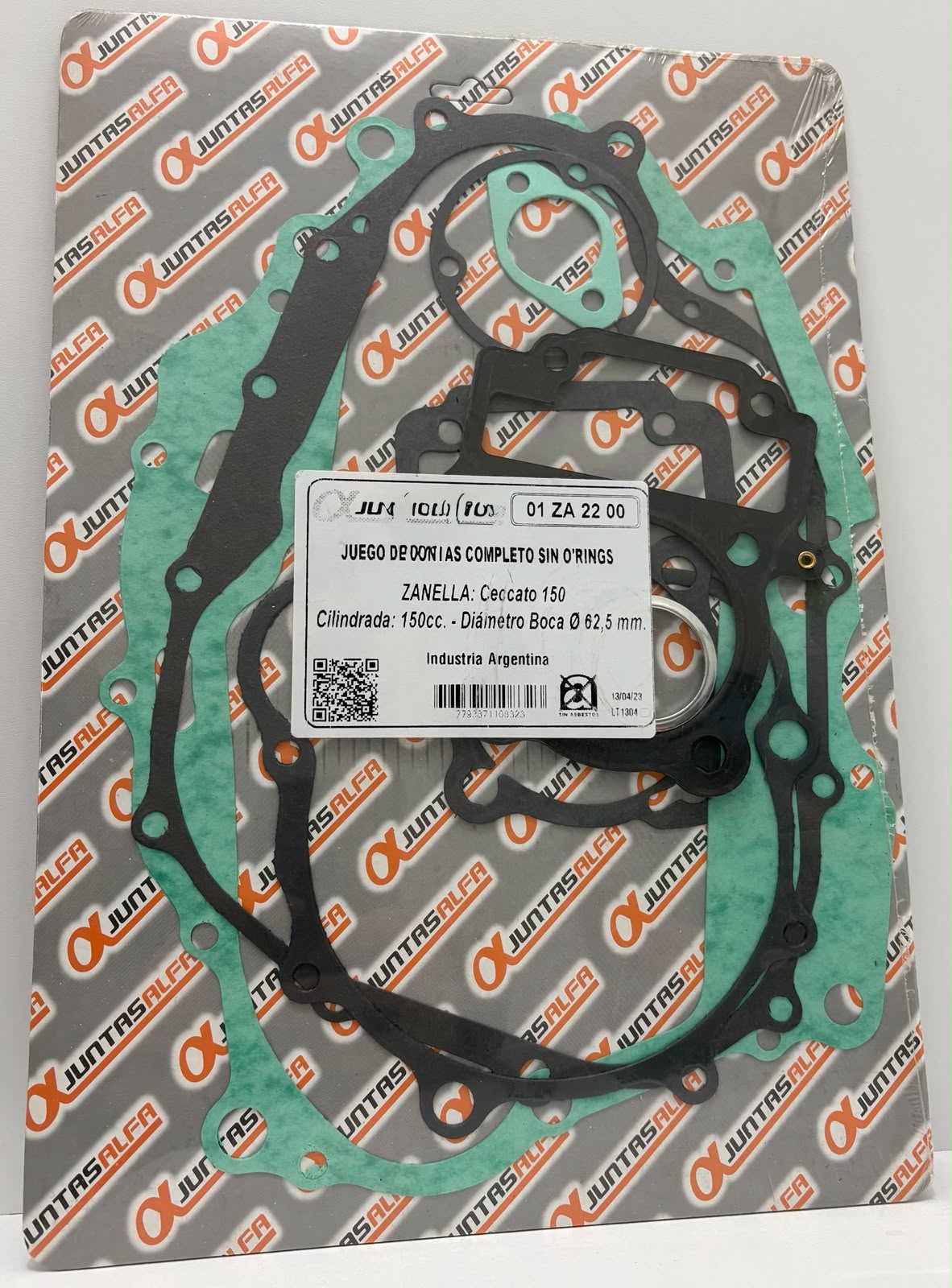 JUNTA ZANELLA CECCATO 150 JUEGO ALFA NRO691