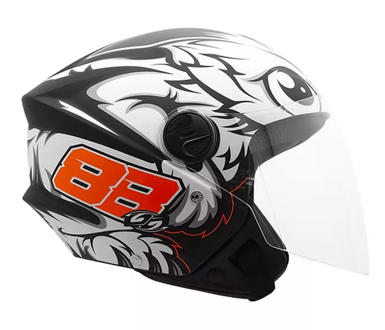 CASCO ABIERTO PRO TORK GP88 NEGRO M