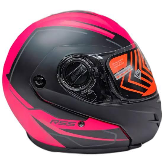 CASCO REBATIBLE HAWK RS5 VECTOR FUCSIA M
