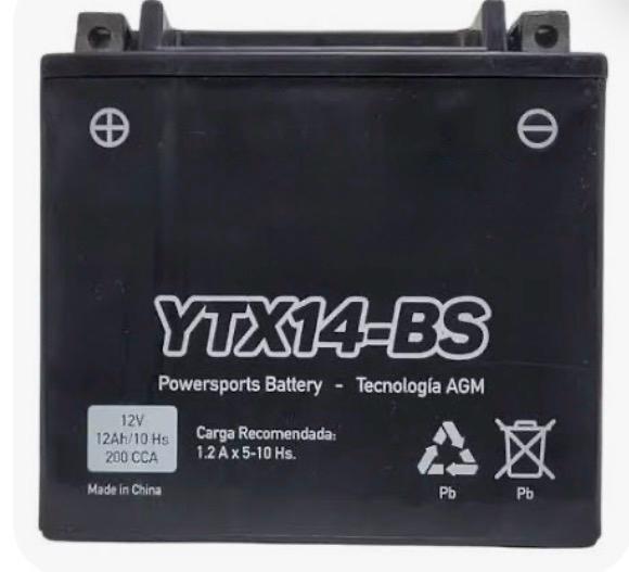 BATERIA YTX14-BS GENERICA