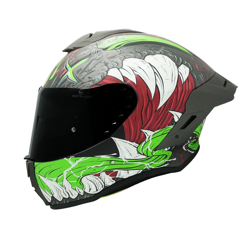 CASCO INTEGRAL EDGE DOT/ECE SHANGHAI MONSTER GREEN XL