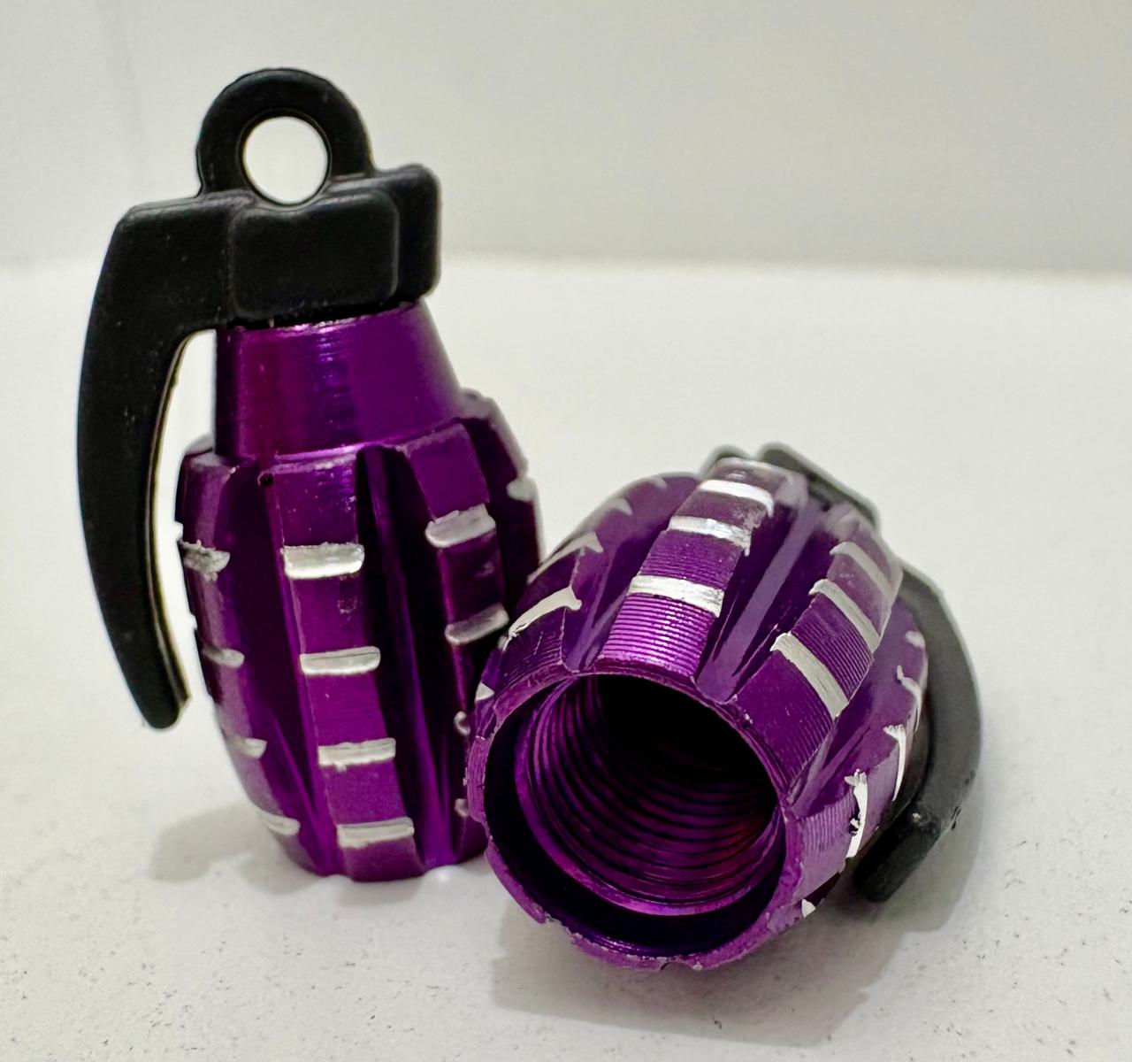 TAPON VALVULA RUEDA GRANADA VIOLETA