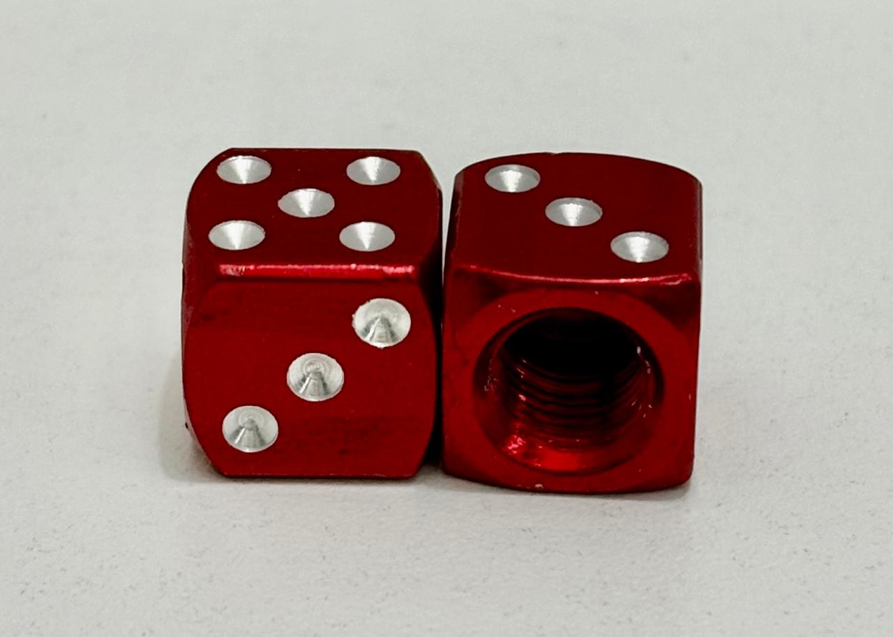TAPON VALVULA RUEDA DADO ROJO