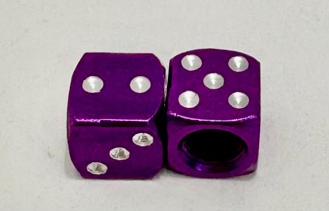 TAPON VALVULA RUEDA DADO VIOLETA