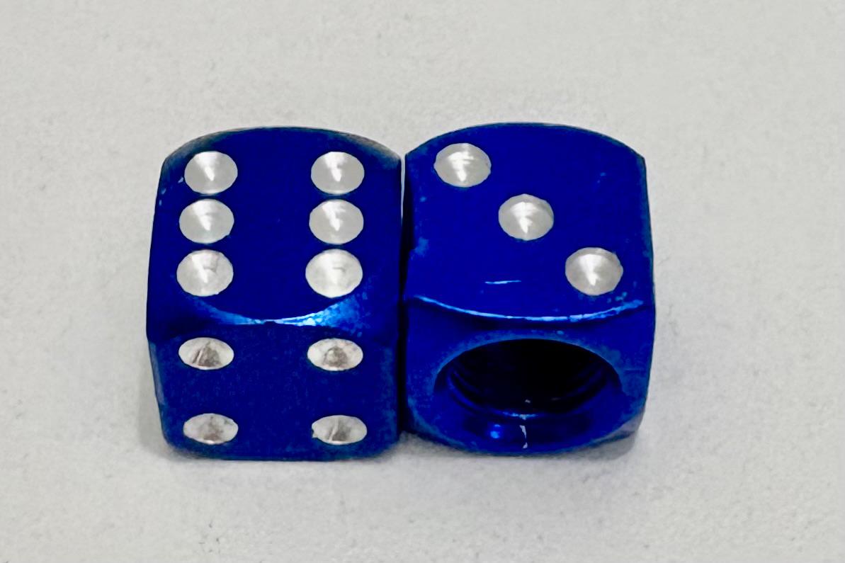 TAPON VALVULA RUEDA DADO AZUL