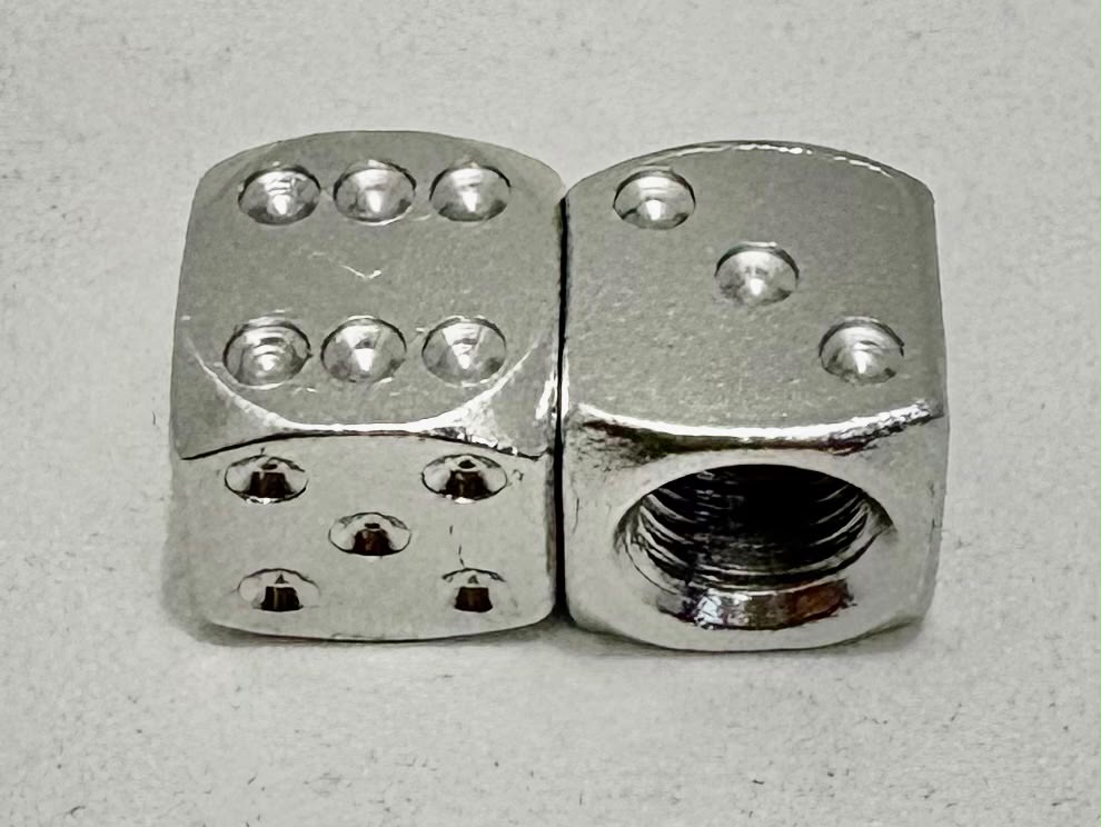 TAPON VALVULA RUEDA DADO ALUMINIO