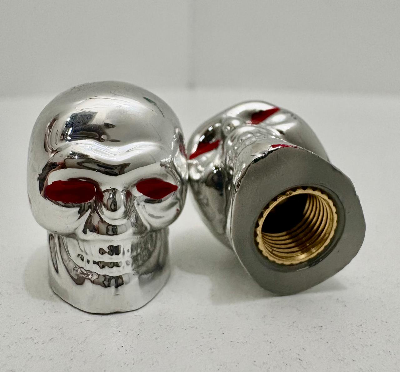 TAPON VALVULA RUEDA CALAVERA ALUMINIO