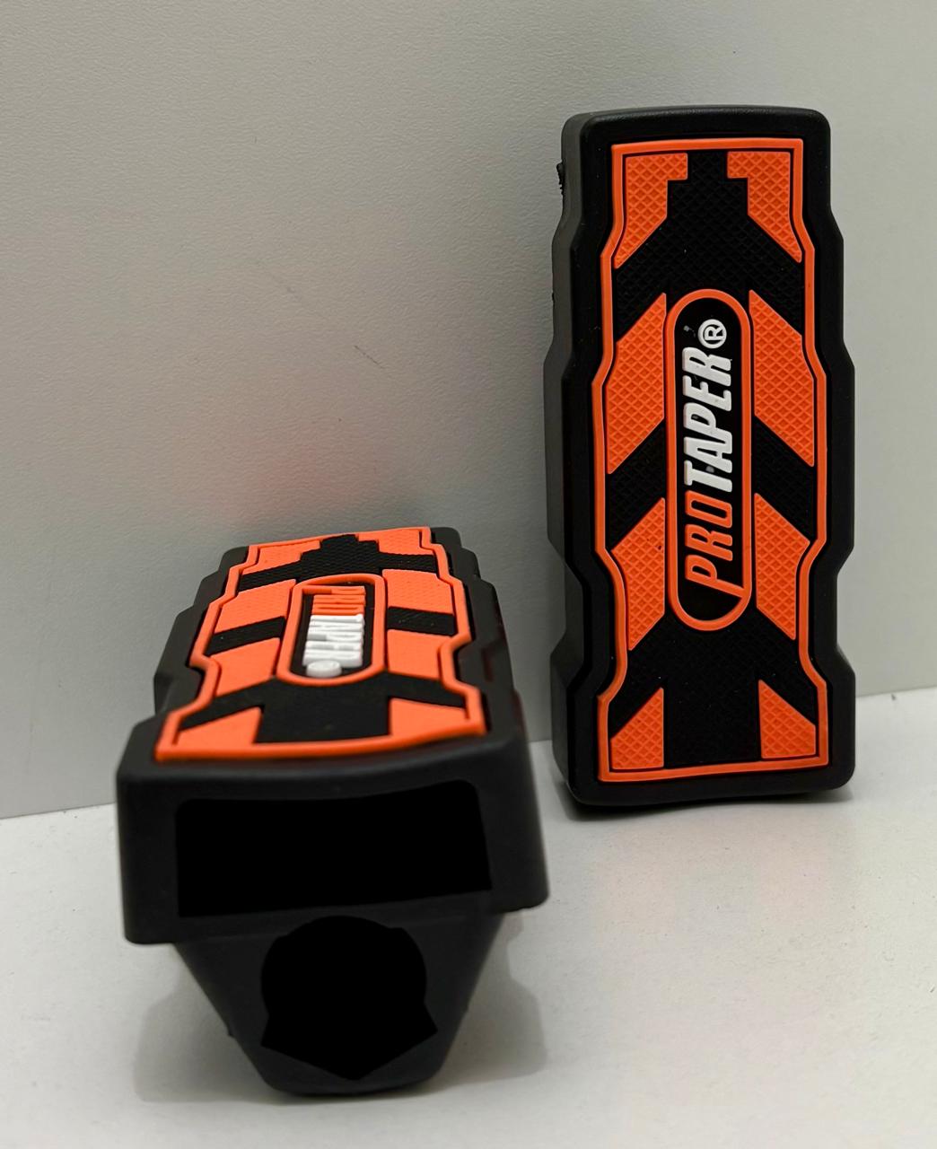 GOMA POSAPIE PRO TAPER NEGRO NARANJA NRO993