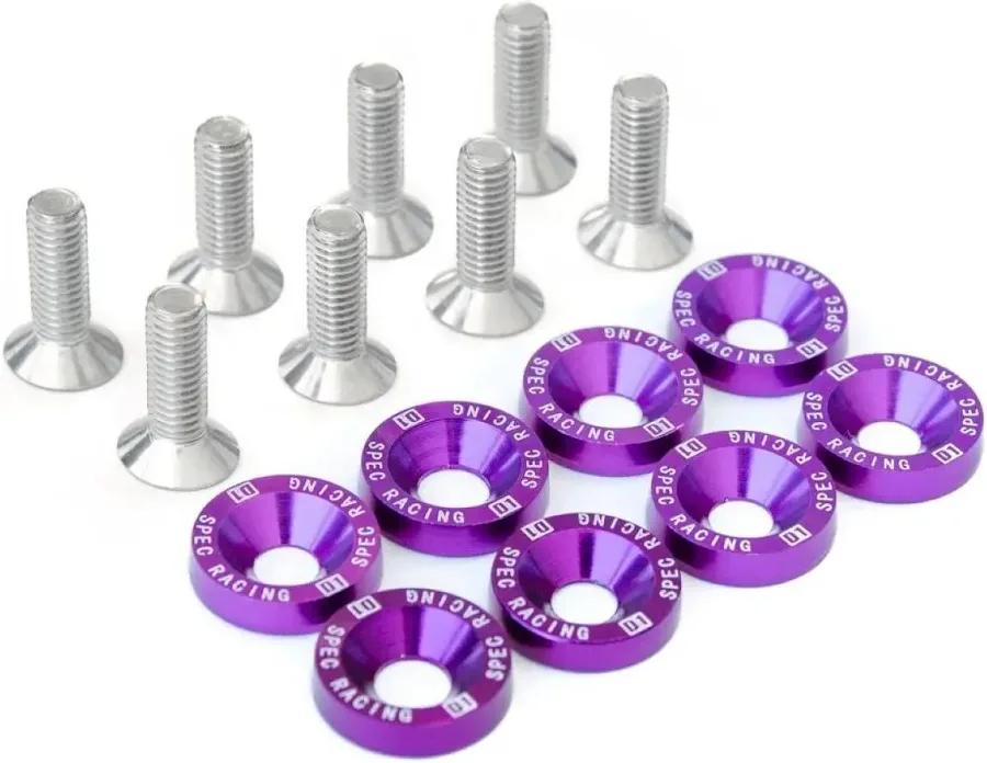 ARANDELA ANODIZADA VIOLETA C/U NRO972