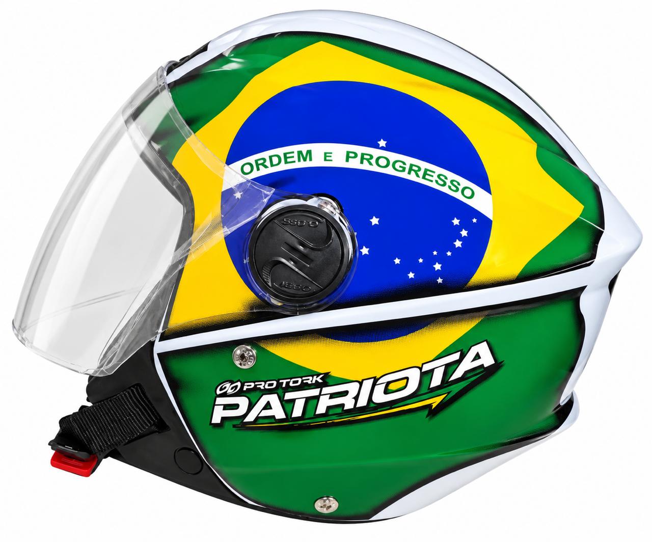 CASCO ABIERTO PRO TORK PATRIOT BLANCO M