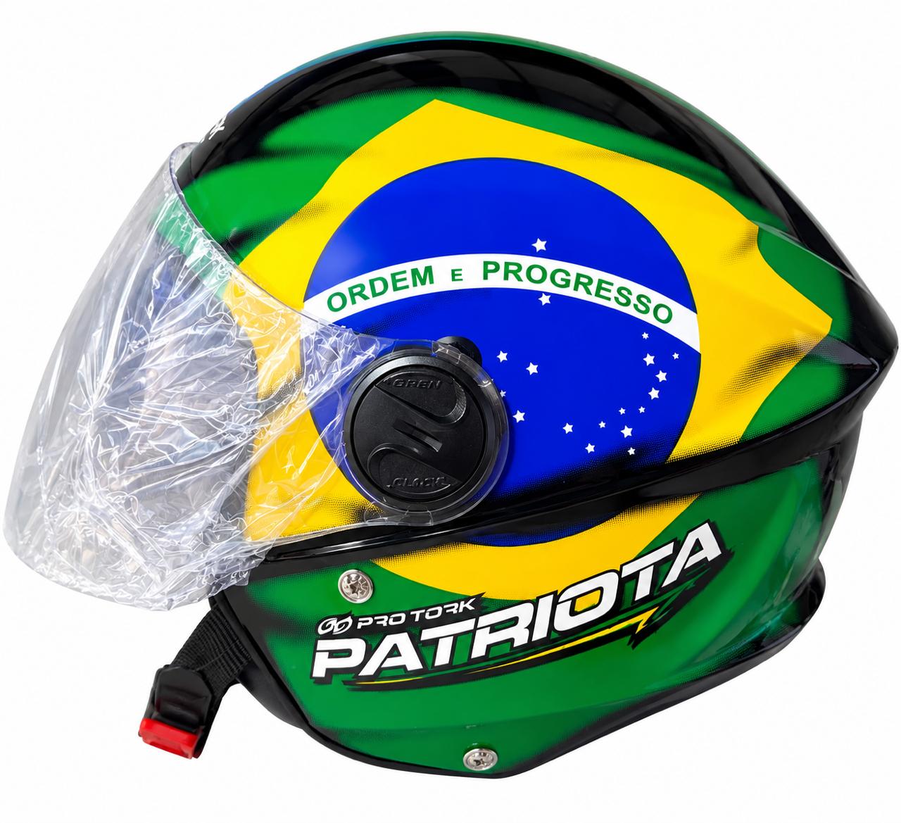 CASCO ABIERTO PRO TORK PATRIOT NEGRO S